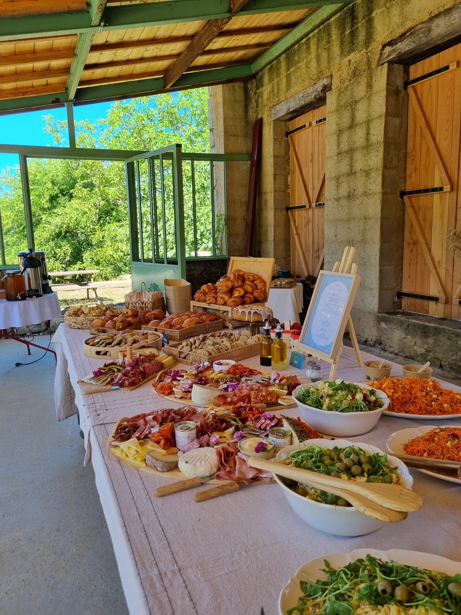 Table bucolique