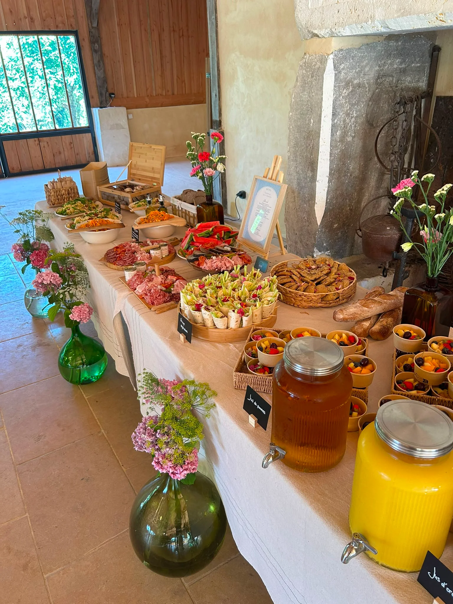 Table bucolique