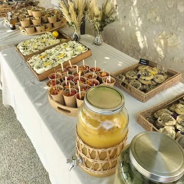 Buffet wraps événement d'entreprise